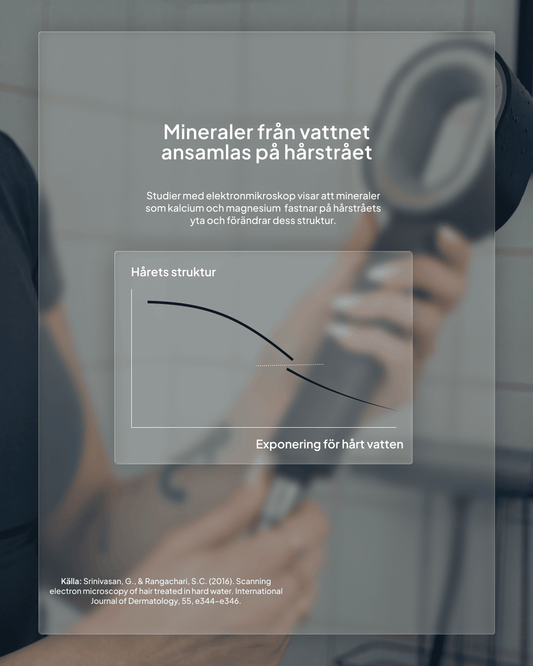 Filtrerat duschvatten – vad säger forskningen egentligen?